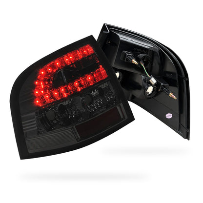 Holden Commodore VE / VF (2006 - 2018) Black / Smoke LED Tail Lights LH + RH
