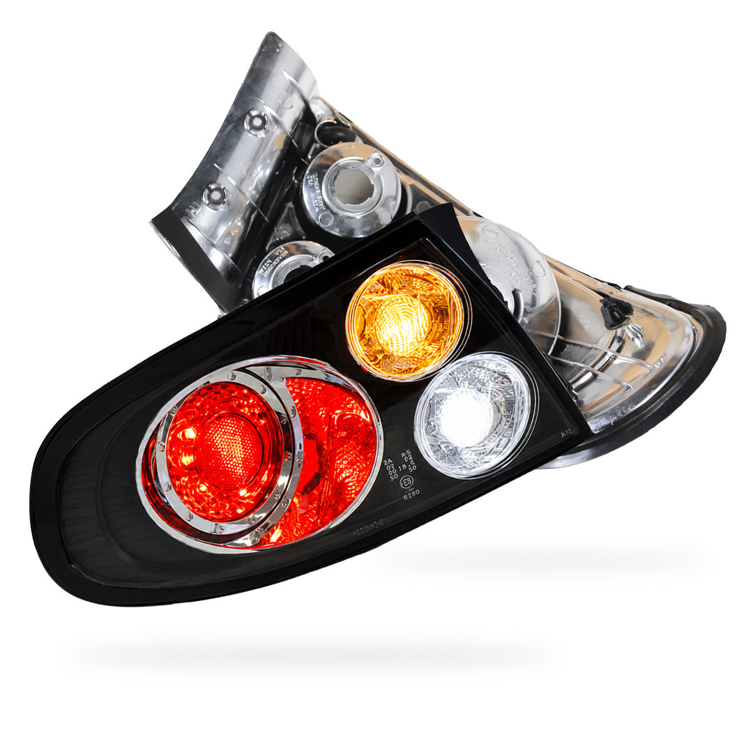 Holden Monaro V2 / VZ (2001 - 2006) Black Altezza Tail Lights LH + RH