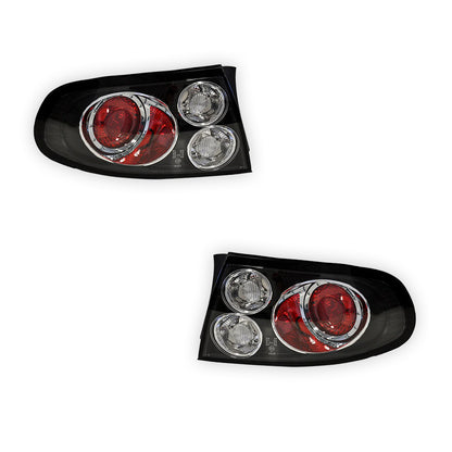 Holden Monaro V2 / VZ (2001 - 2006) Black Altezza Tail Lights LH + RH