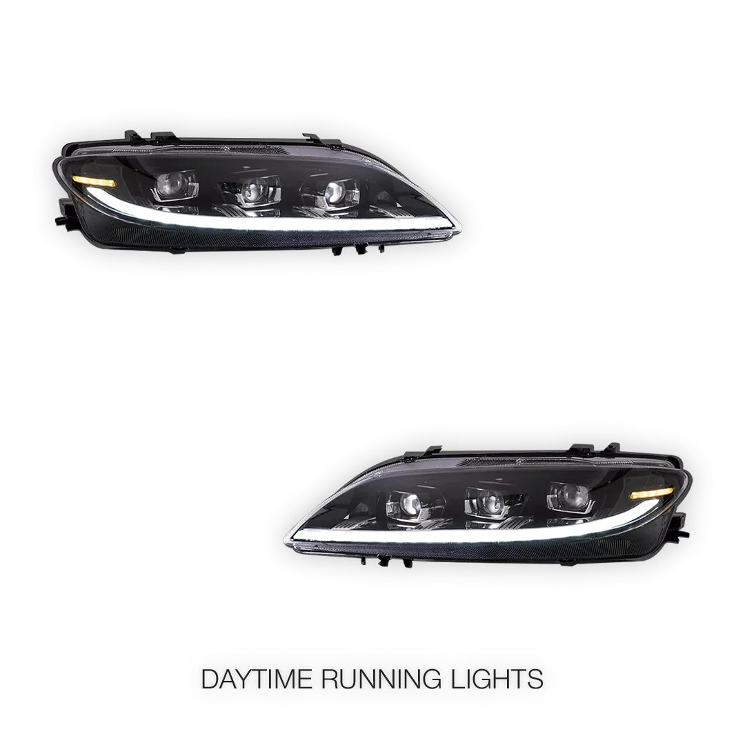 Mazda 6 GG / GY (2003 - 2008) LED DRL Sequential Headlights LH + RH
