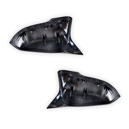 BMW X1 F48 (2015 - 2022) M Style Marble Carbon Fiber Replacement Door Mirror Cover Caps LH + RH
