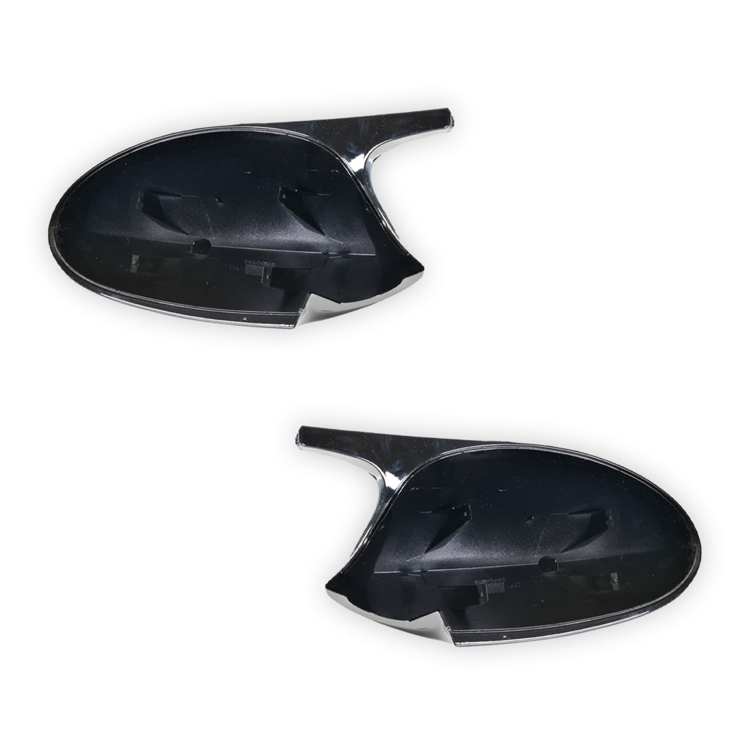 BMW 1 Series LCI E87 / E82 / E88 (2008 - 2013) M3 Style Gloss Black Replacement Door Mirror Cover Caps LH + RH