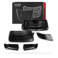 Ford Everest UB (2022 - 2025) 3 pieces Black Scoop Plastic Vent Bonnet