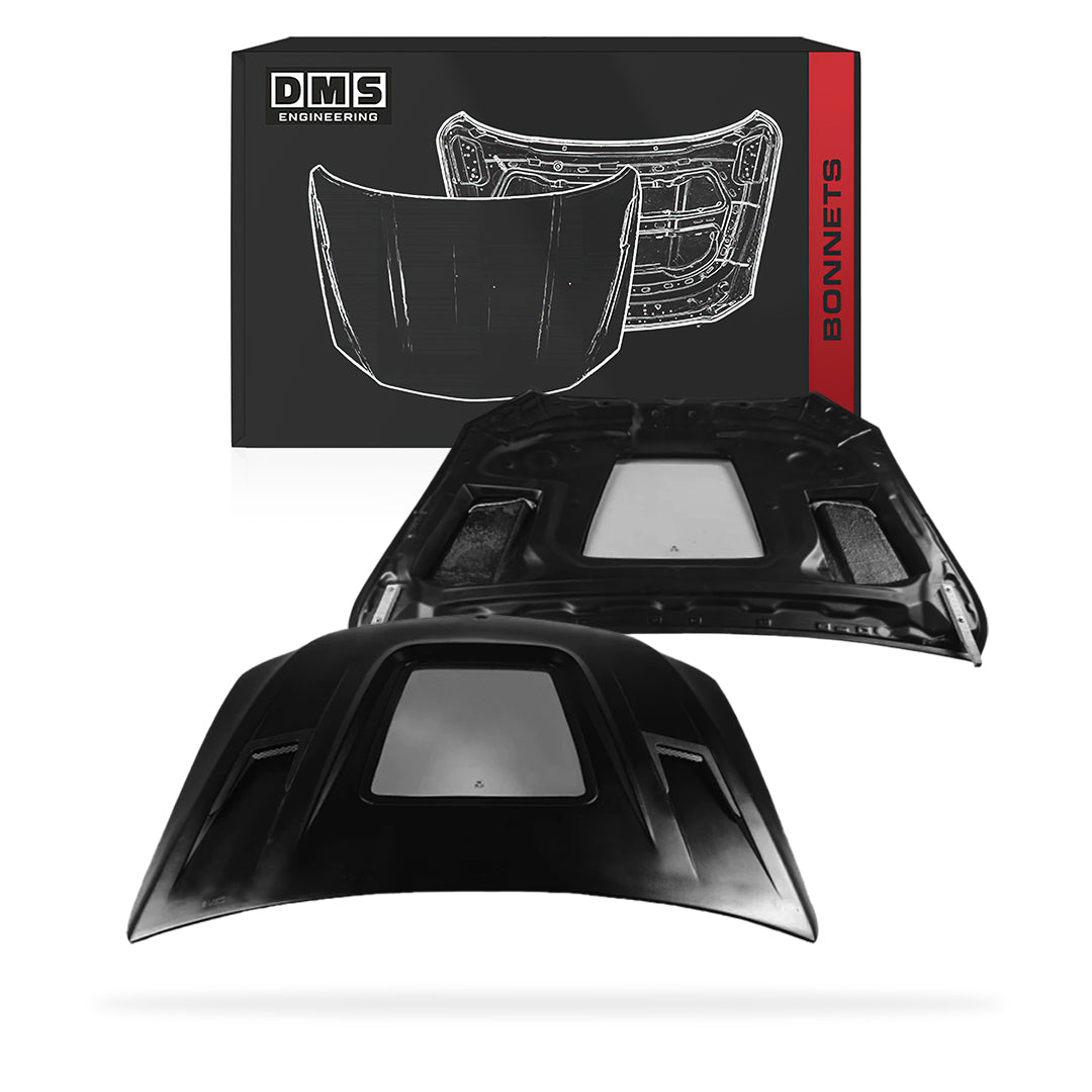 Mercedes-Benz C-Class W205 / A205 / C205 / S205 (2015 - 2021) AMG C63-S MARS Fiberglass Bonnet with Glass
