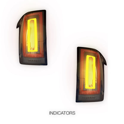 Land Rover Range Rover L405 (2012 - 2022) Clear Sequential Tail Lights LH + RH