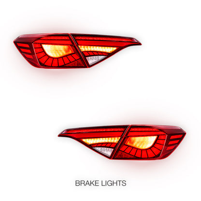 Honda Civic FE / FL (2022 - 2025) Smoked Animation DRL Sequential Tail Lights LH + RH