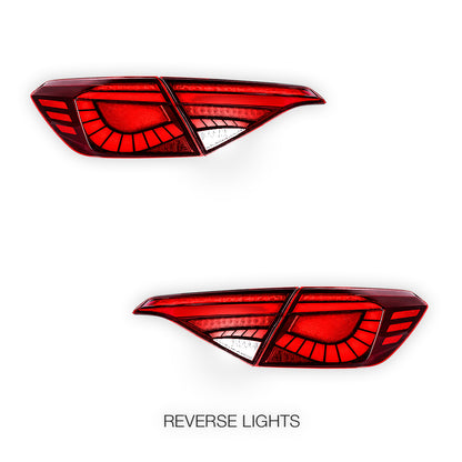 Honda Civic FE / FL (2022 - 2025) Smoked Animation DRL Sequential Tail Lights LH + RH