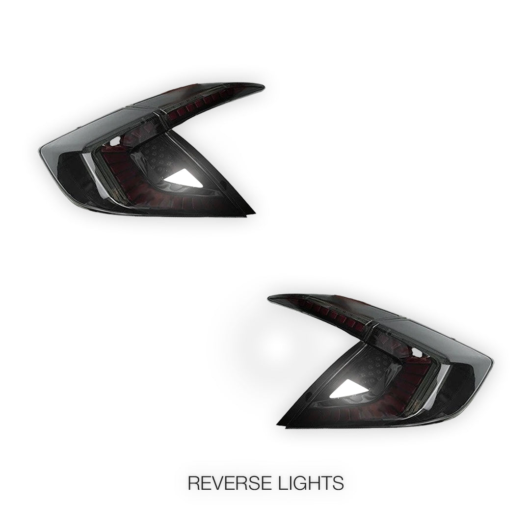 Honda Civic FC / FK (2016 - 2020) Smoked Tail Lights LH + RH