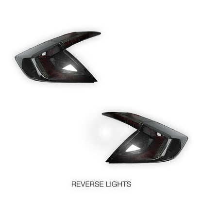 Honda Civic FC / FK (2016 - 2020) Smoked Tail Lights LH + RH