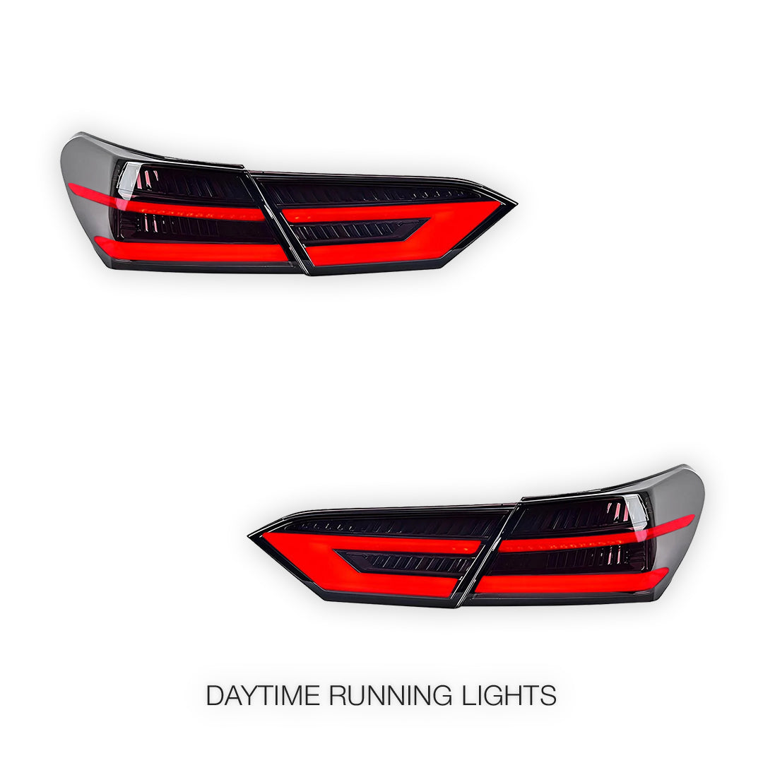 Toyota Camry XV70 (2018 - 2024) Smoked Animation Sequential Tail Lights LH + RH