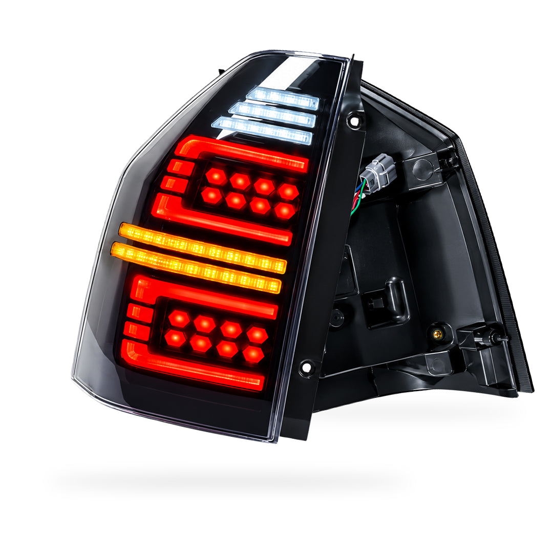 Mitsubishi Pajero NS / NT / NW / NX (2009 - 2022) Smoked Tail Lights LH + RH