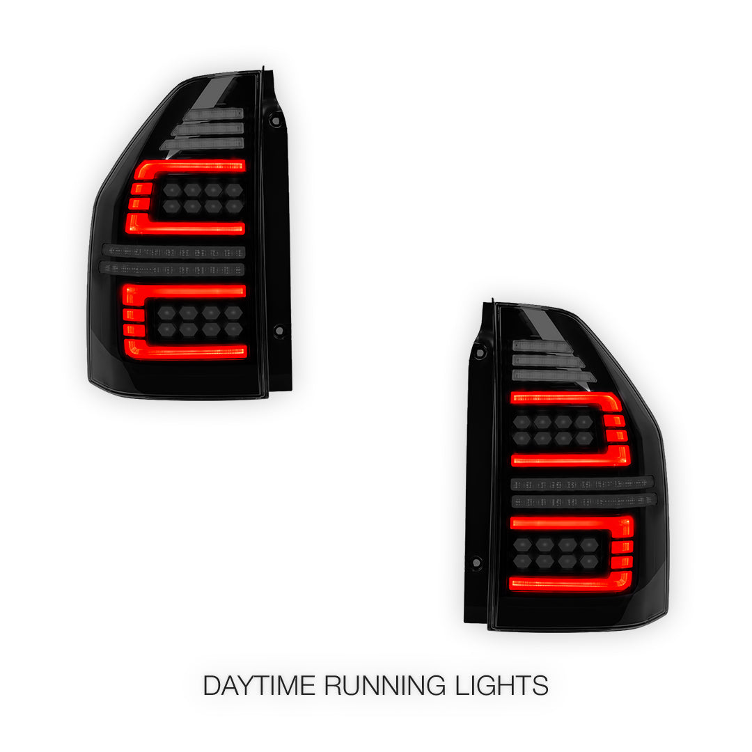 Mitsubishi Pajero NS / NT / NW / NX (2009 - 2022) Smoked Tail Lights LH + RH