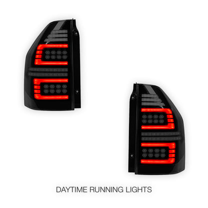 Mitsubishi Pajero NS / NT / NW / NX (2009 - 2022) Smoked Tail Lights LH + RH