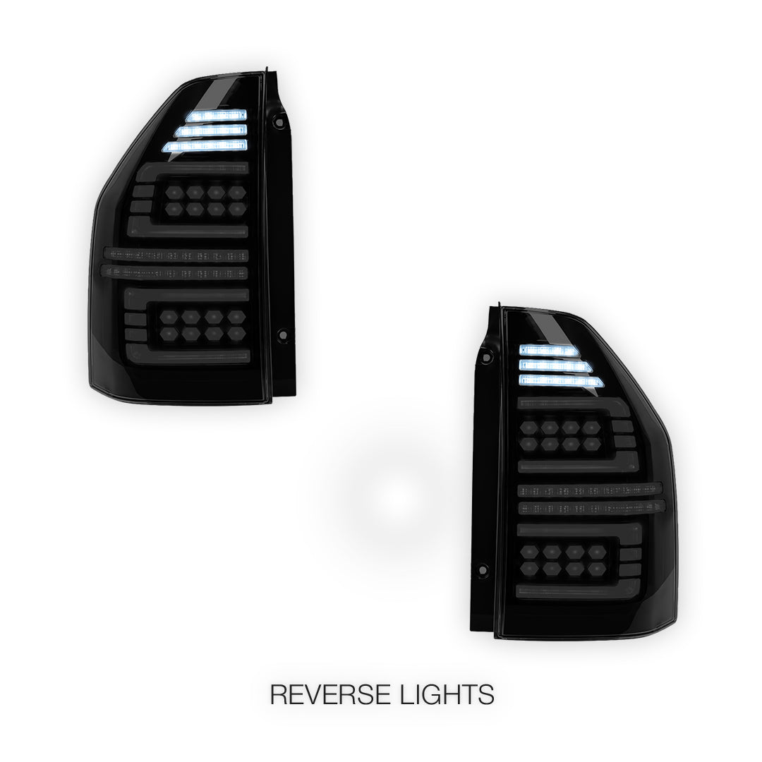 Mitsubishi Pajero NS / NT / NW / NX (2009 - 2022) Smoked Tail Lights LH + RH