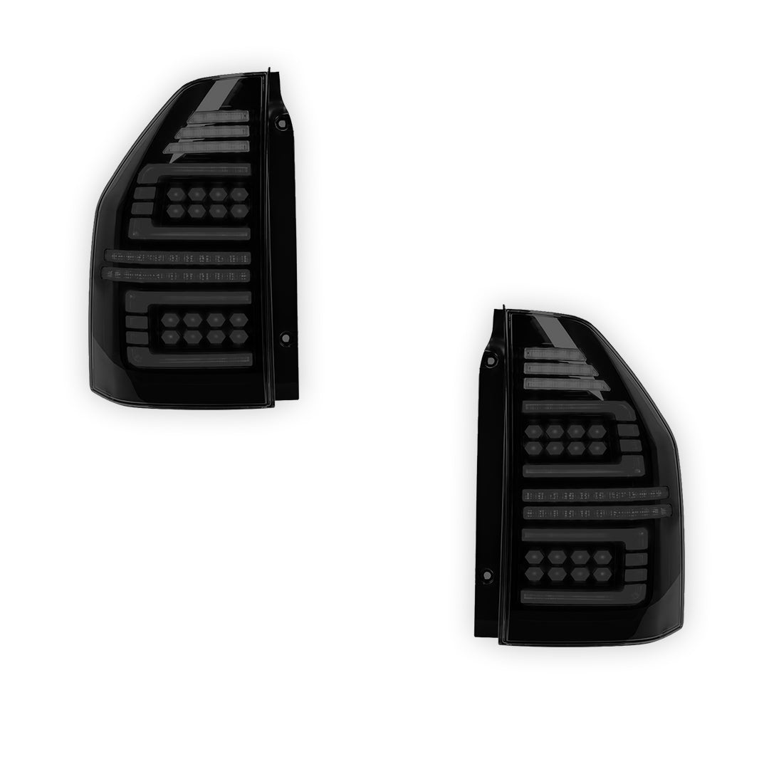 Mitsubishi Pajero NS / NT / NW / NX (2009 - 2022) Smoked Tail Lights LH + RH