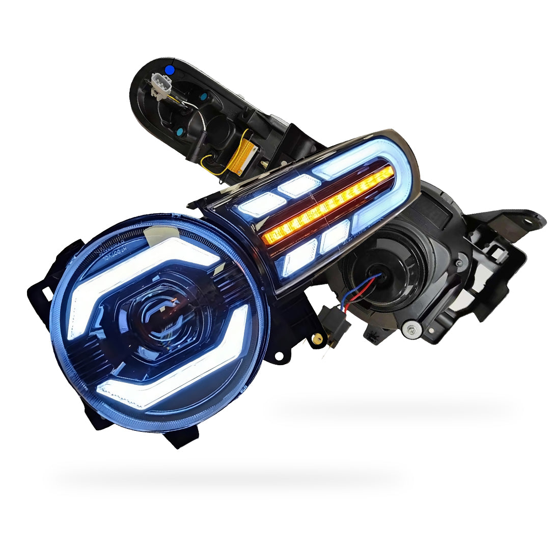 Toyota FJ Cruiser GSJ10R (2007 - 2017) Headlights LH + RH