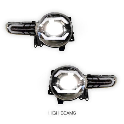 Toyota FJ Cruiser GSJ10R (2007 - 2017) Headlights LH + RH