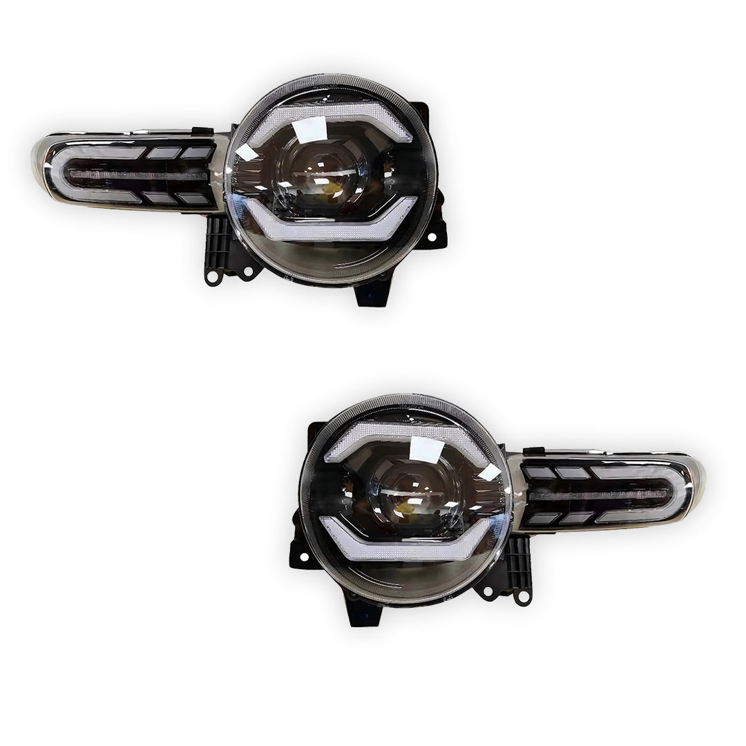Toyota FJ Cruiser GSJ10R (2007 - 2017) Headlights LH + RH