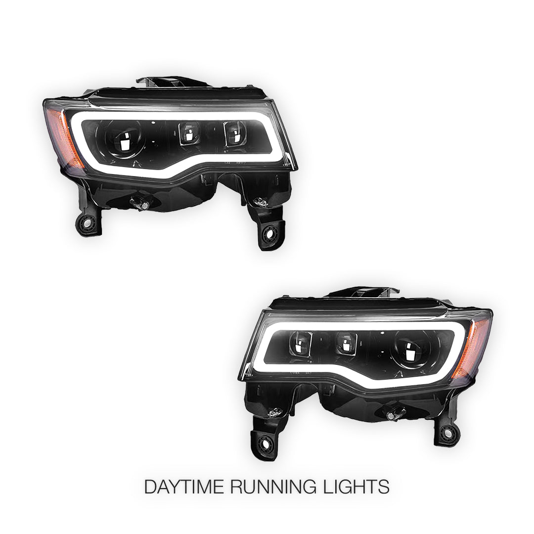 Jeep Grand Cherokee WK2 (2014 - 2021) LED Headlights LH + RH