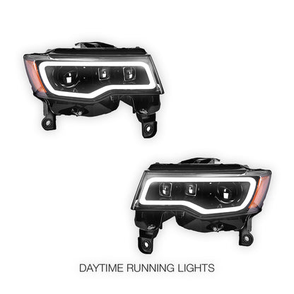 Jeep Grand Cherokee WK2 (2014 - 2021) LED Headlights LH + RH
