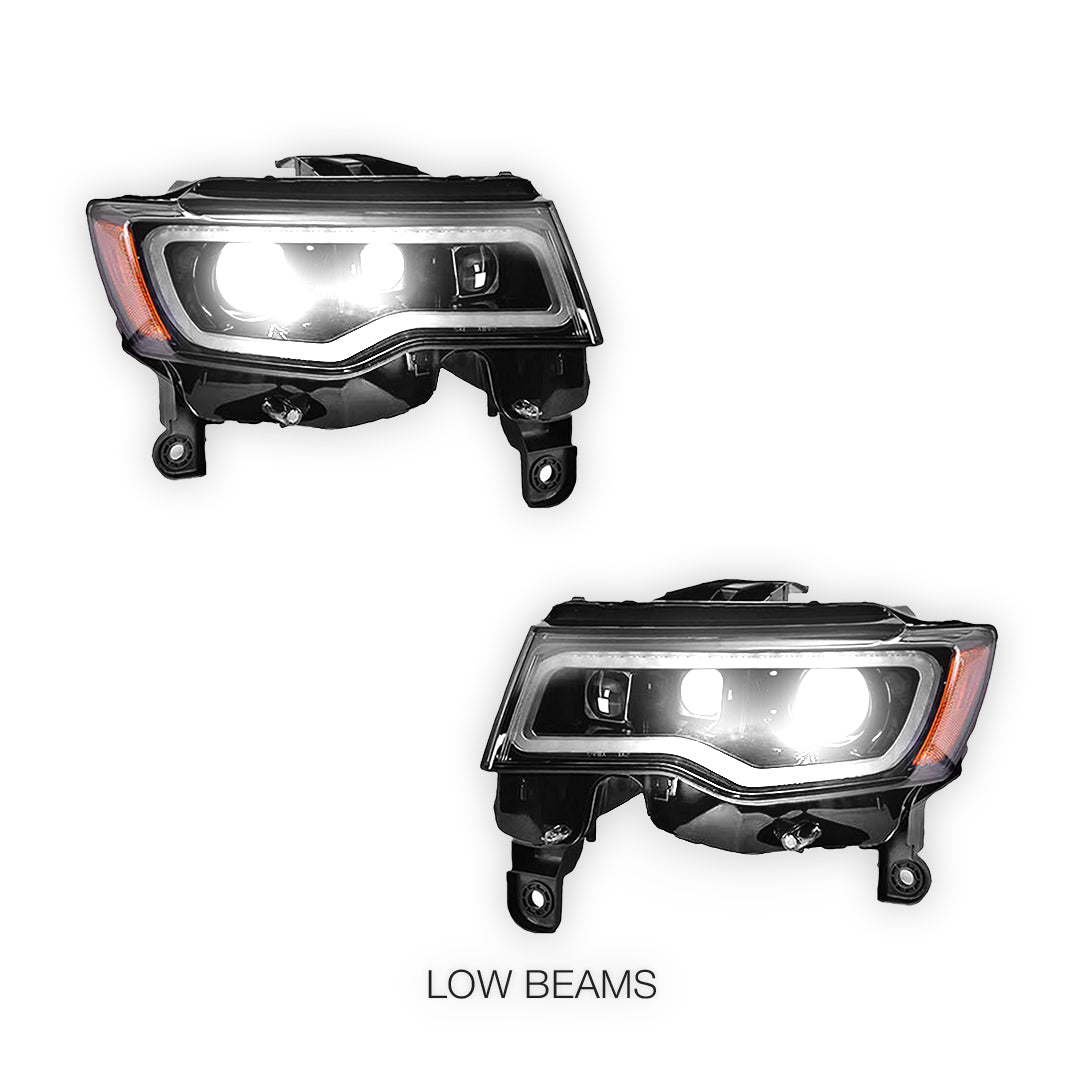 Jeep Grand Cherokee WK2 (2014 - 2021) LED Headlights LH + RH