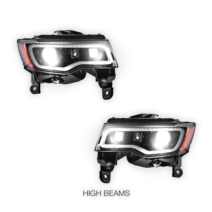 Jeep Grand Cherokee WK2 (2014 - 2021) LED Headlights LH + RH