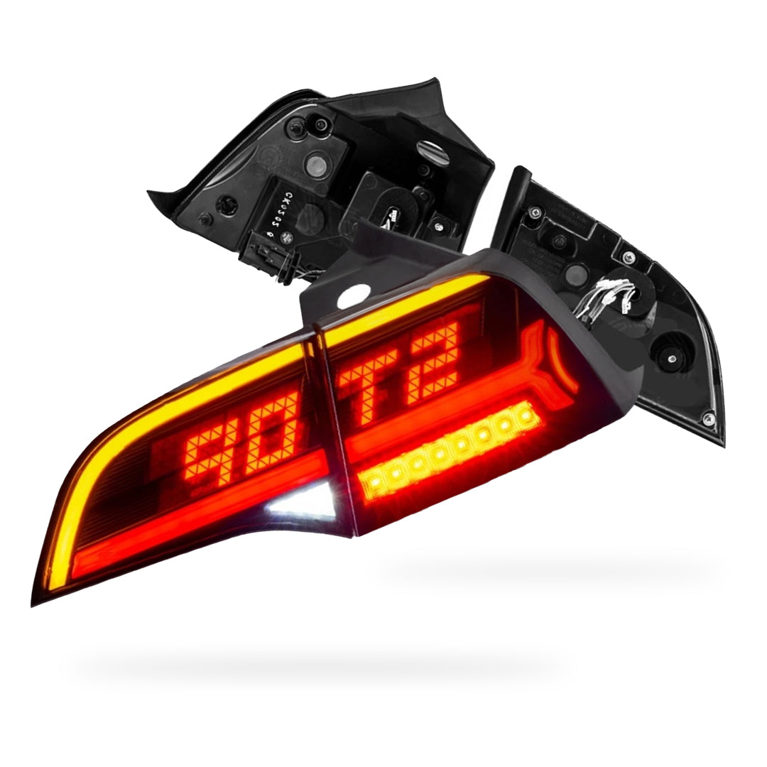 Tesla Model 3 (2017 - 2019) Red Tail Lights LH + RH