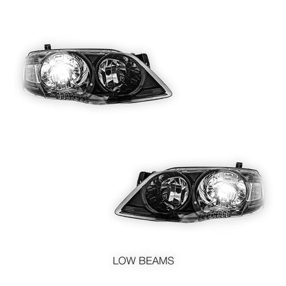 Ford Falcon BF / XT (1968 - 2011) Clear Headlights LH + RH