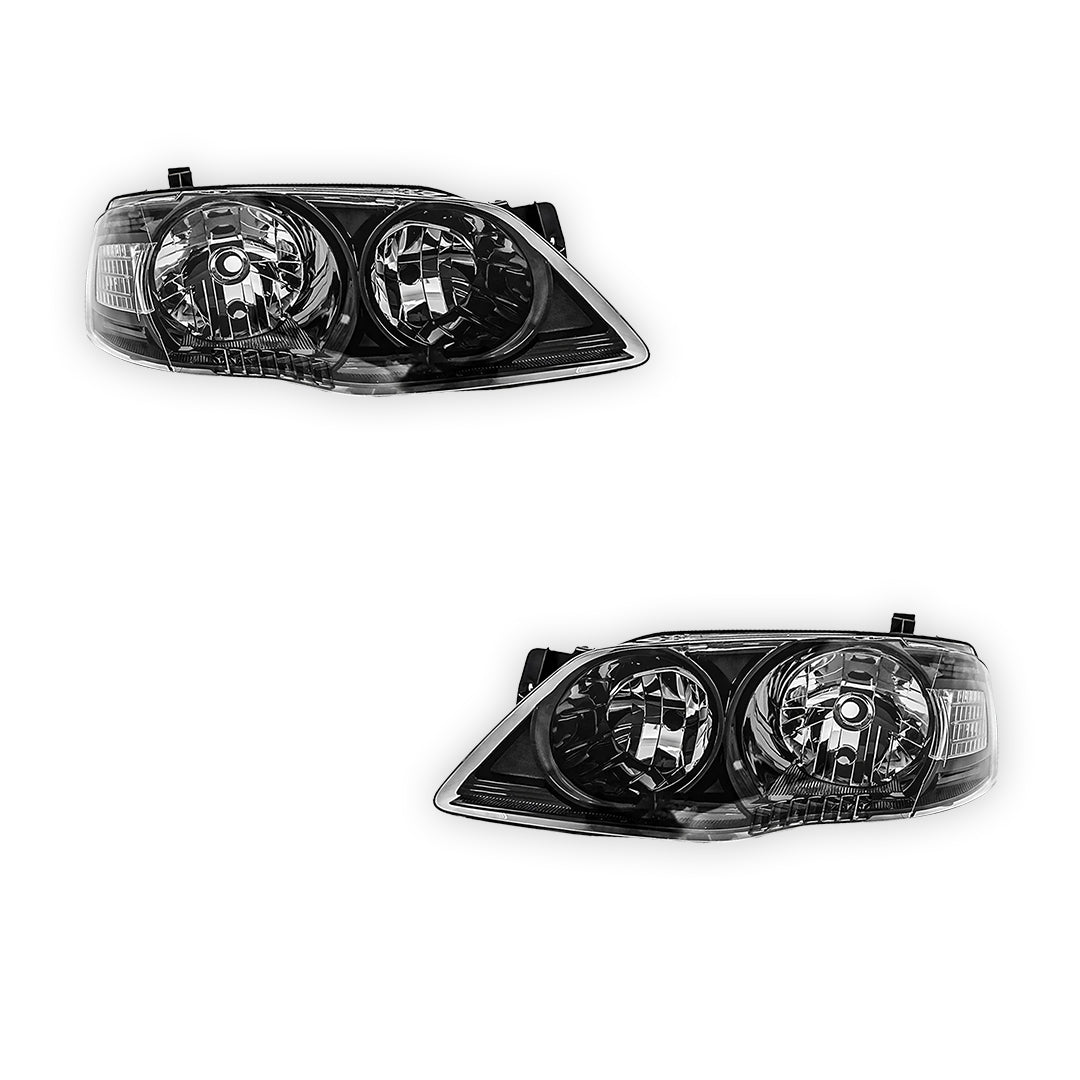 Ford Falcon BF / XT (1968 - 2011) Clear Headlights LH + RH