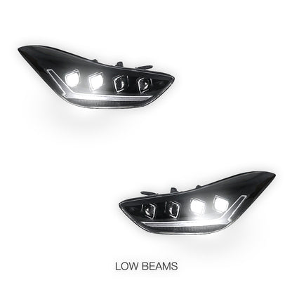 Hyundai Elantra MD (2011 - 2015) Animation DRL Projector Sequential Headlights LH + RH