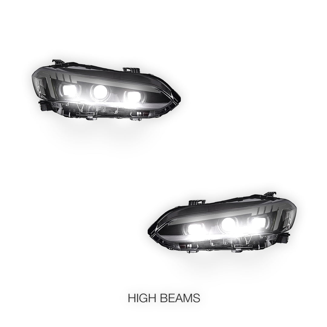 Honda Civic FE / FL (2022 - 2023) LED Animation DRL Sequential Headlights LH + RH