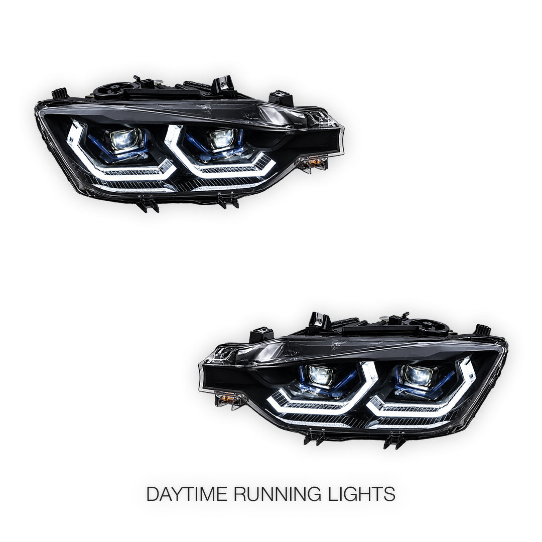 BMW 3 Series F30 / F35 (2013 - 2015) Sequential Headlights LH + RH