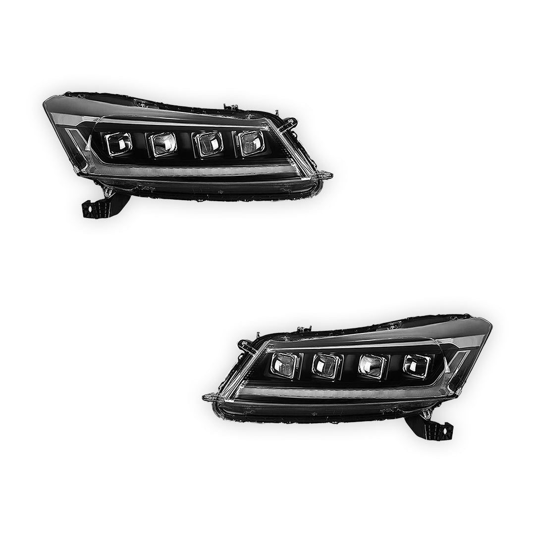 Honda Accord CP (2008 - 2012) Red Animation DRL Sequential Headlights LH + RH