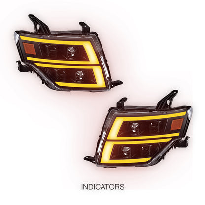 Mitsubishi Pajero NS / NT / NW / NX (2006 - 2021) Animation DRL Sequential Headlights LH + RH