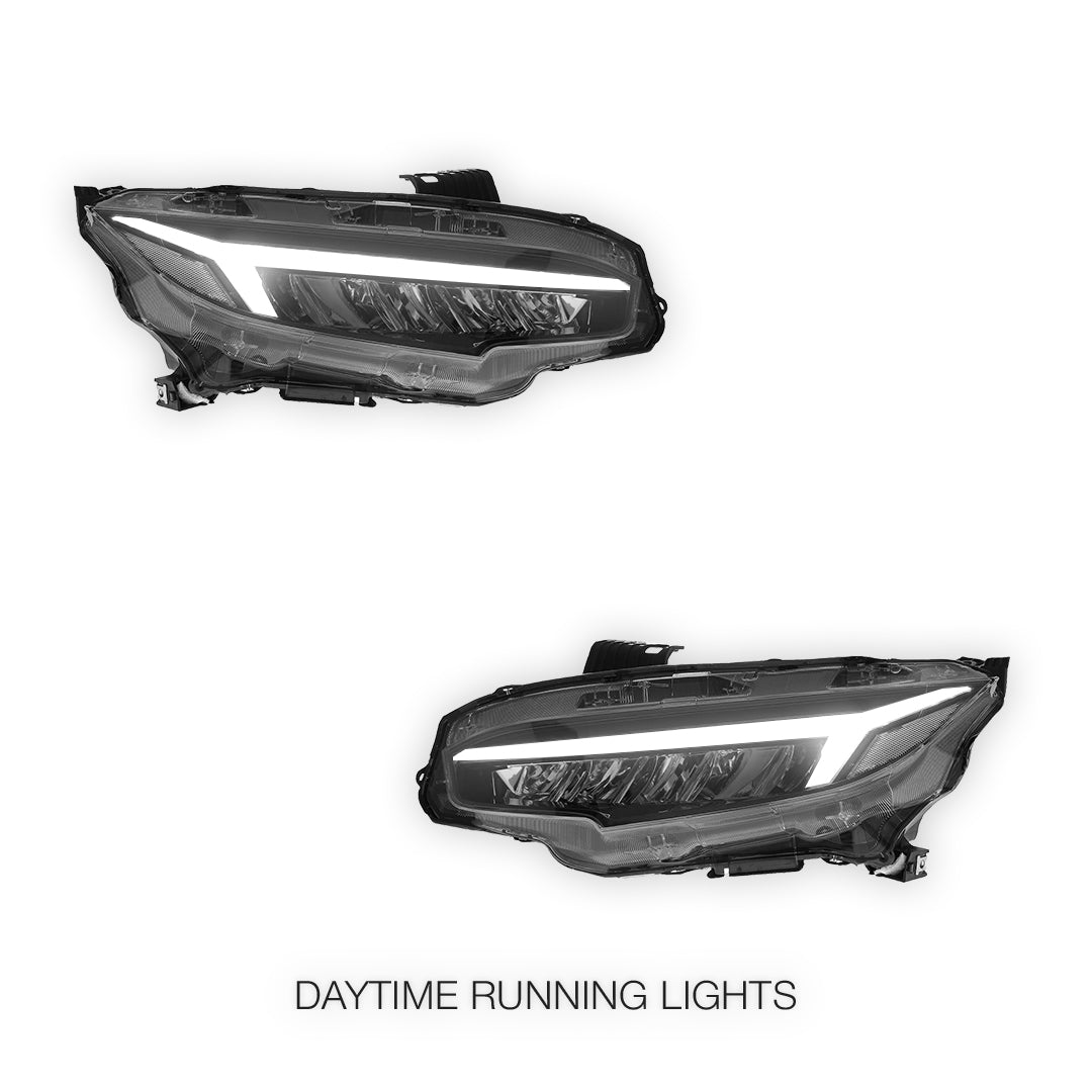 Honda Civic FC / FK (2016 - 2021) Animation DRL Headlights LH + RH