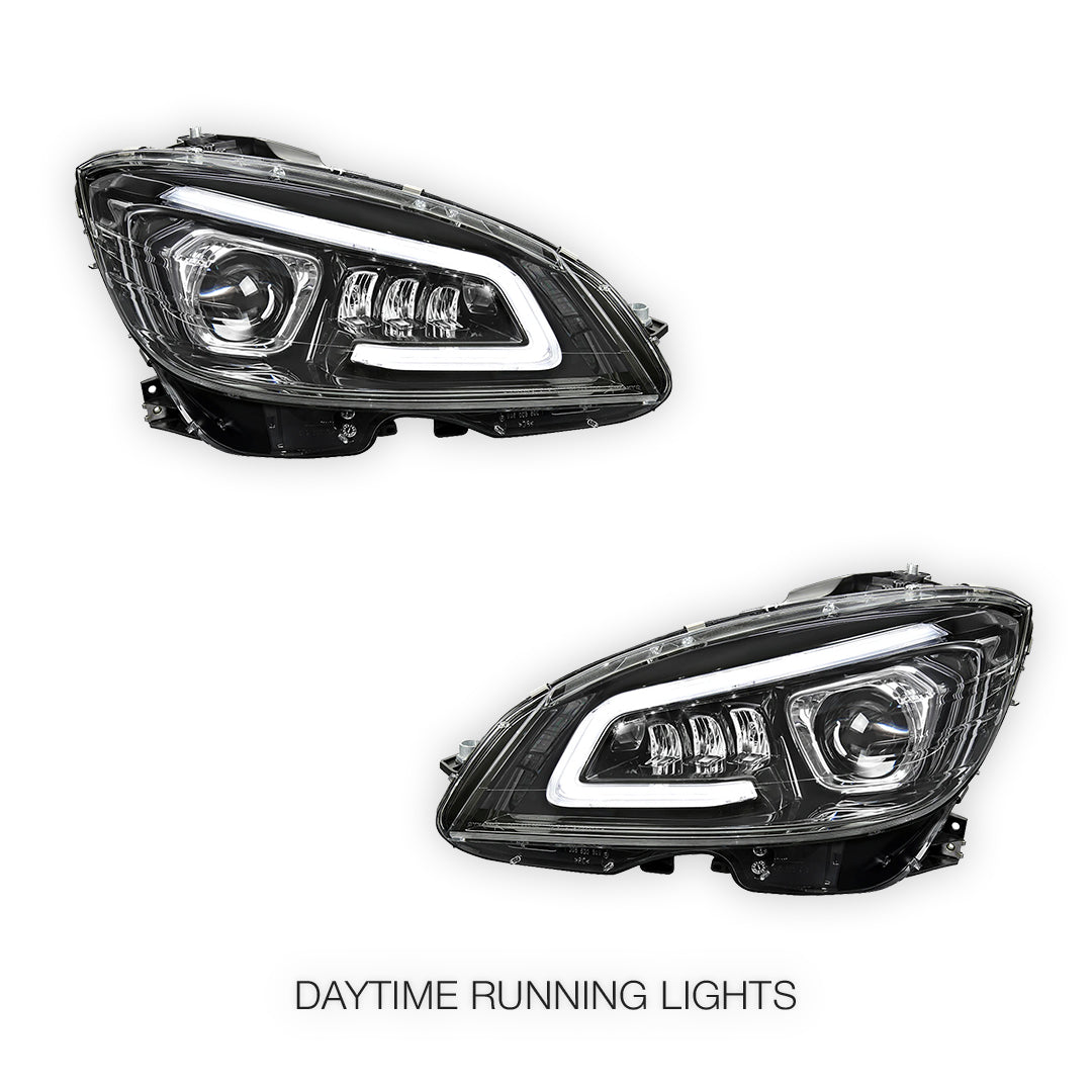 Mercedes-Benz C-Class W204 (2008 - 2011) Sequential Headlights LH + RH