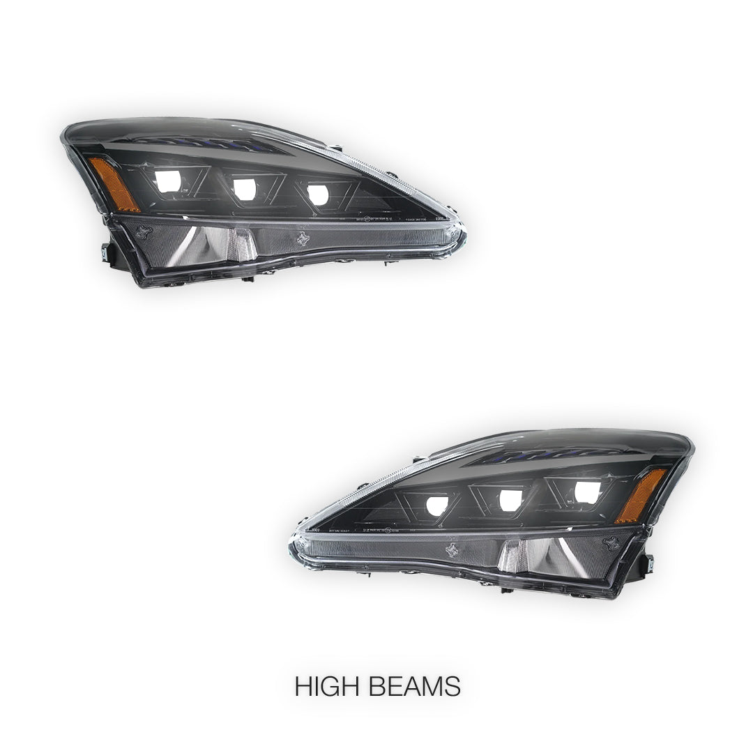 Lexus IS GSE20 / GSE21 / USE20 (2006 - 2012) RGB Headlights LH + RH