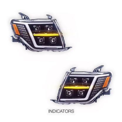 Mitsubishi Pajero NS / NT / NW / NX (2009 - 2021) Headlights LH + RH