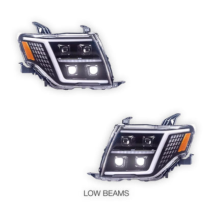 Mitsubishi Pajero NS / NT / NW / NX (2009 - 2021) Headlights LH + RH