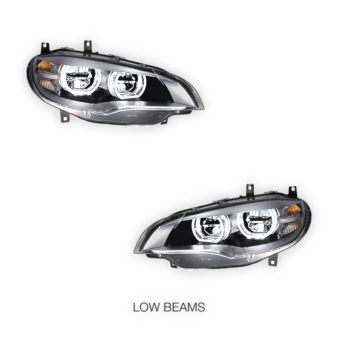 BMW X6 E71 / E72 (2008 - 2014) LED DRL Headlights LH + RH