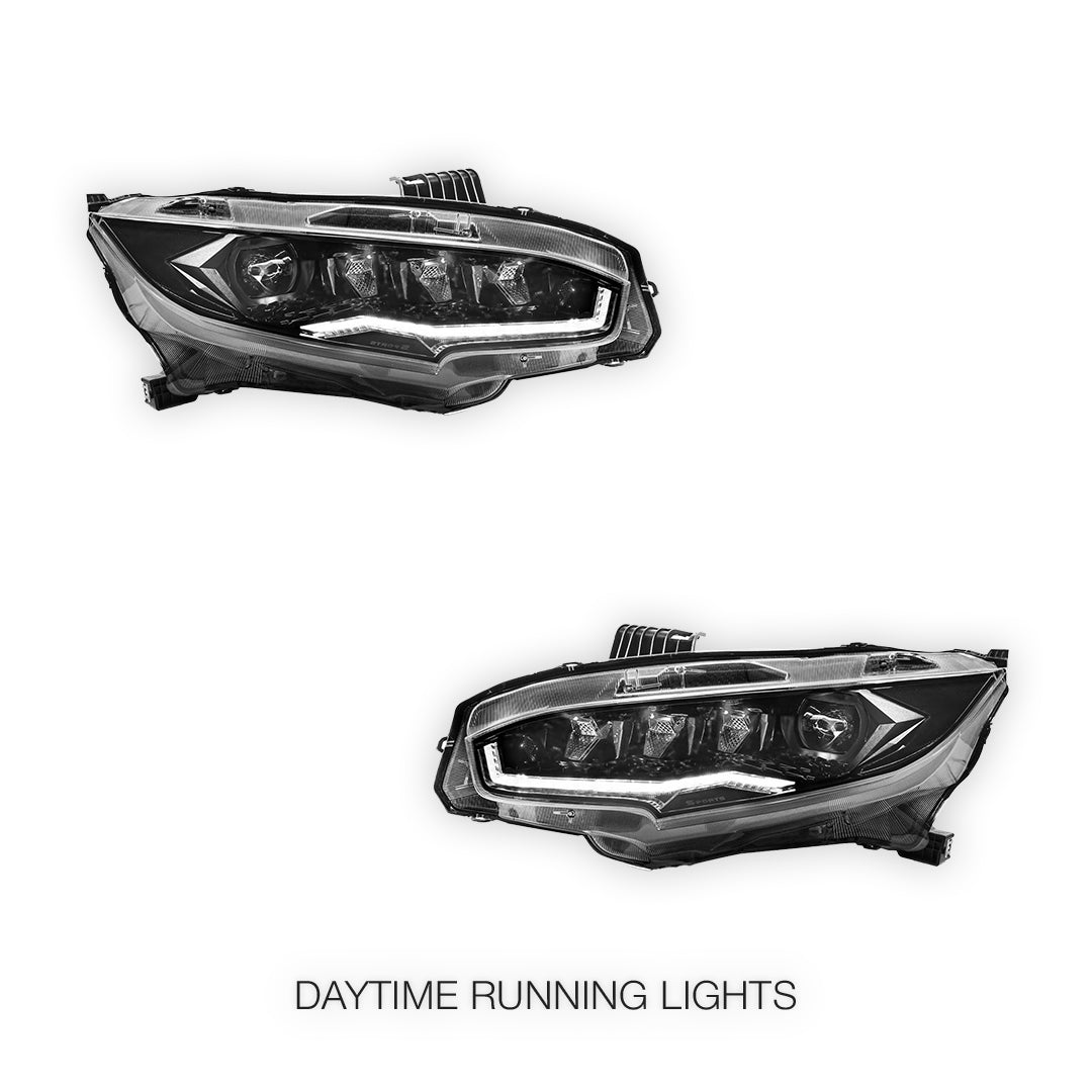 Honda Civic FC / FK (2016 - 2022) RGB Headlights LH + RH