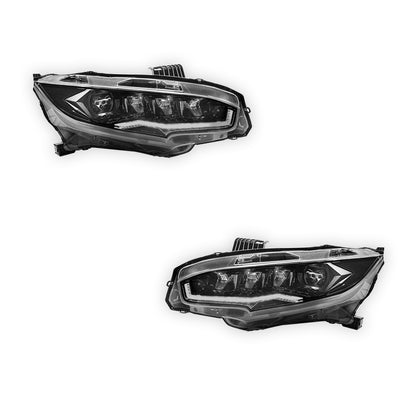 Honda Civic FC / FK (2016 - 2022) RGB Headlights LH + RH