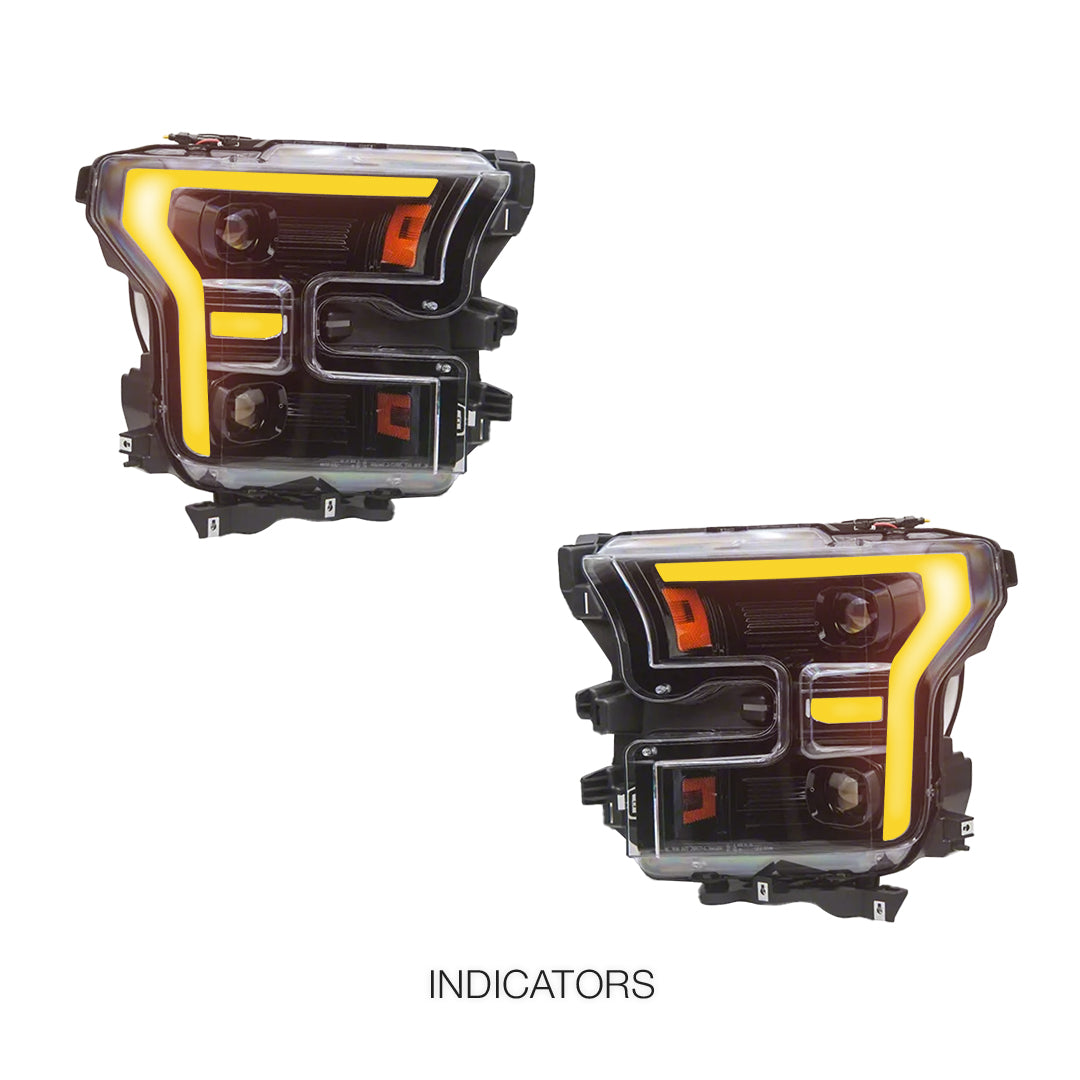 Ford F-150 (2015 - 2020) Headlights LH + RH