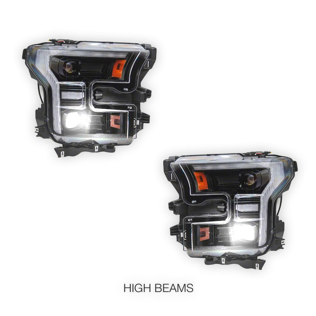 Ford F-150 (2015 - 2020) Headlights LH + RH