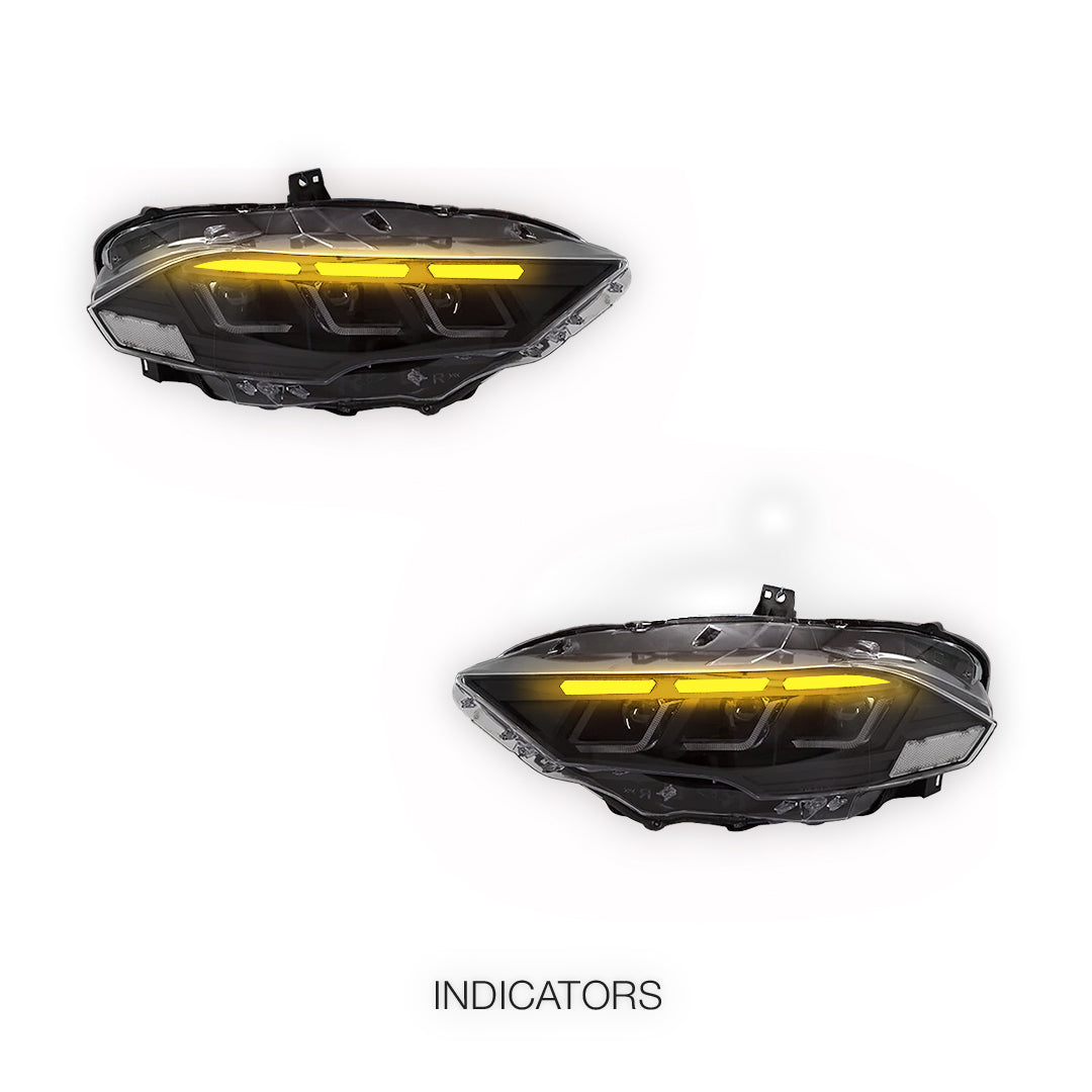 Ford Mustang FM / FN (2015 - 2022) RGB Headlights LH + RH
