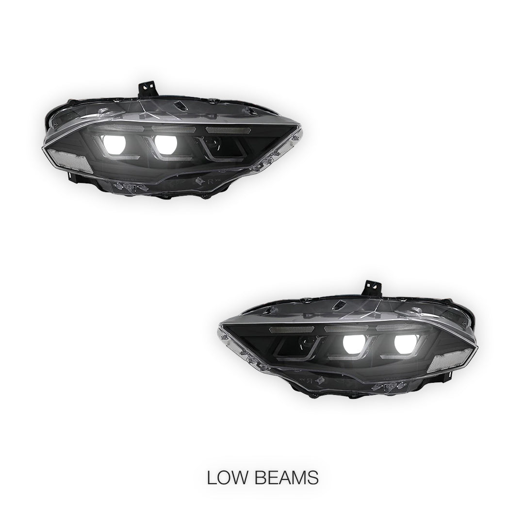 Ford Mustang FM / FN (2015 - 2022) RGB Headlights LH + RH