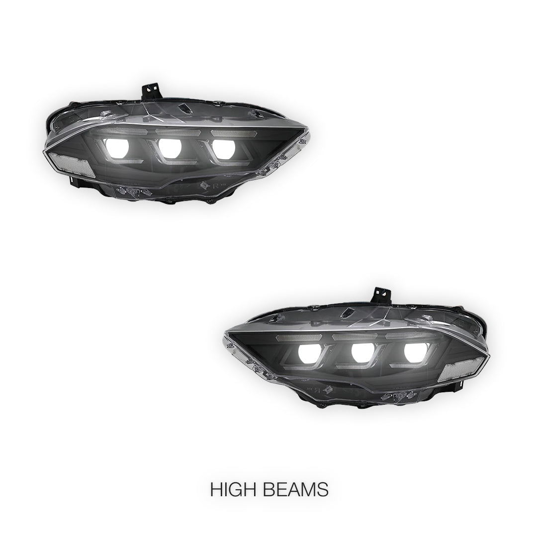 Ford Mustang FM / FN (2015 - 2022) RGB Headlights LH + RH