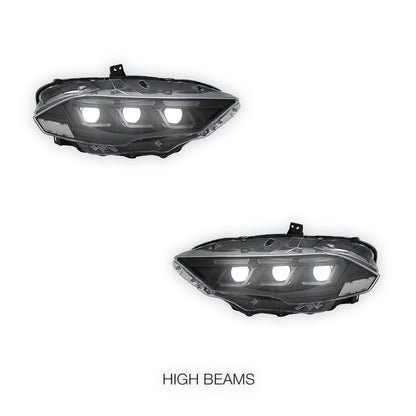 Ford Mustang FM / FN (2015 - 2022) RGB Headlights LH + RH