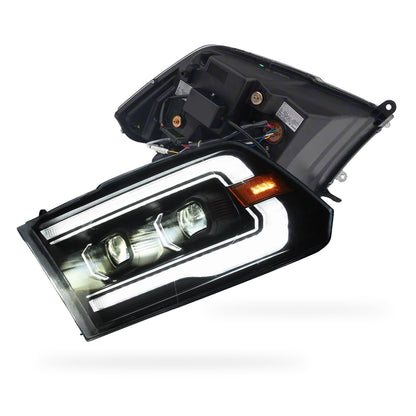Dodge RAM 1500 (2009 - 2011) Headlights LH + RH