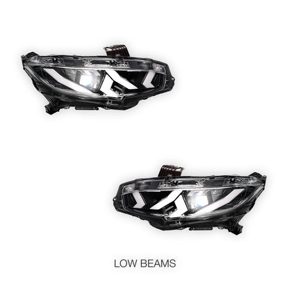 Honda Civic FC / FK / FK7 / FK8 Type R (2016 - 2021) RGB Headlights LH + RH